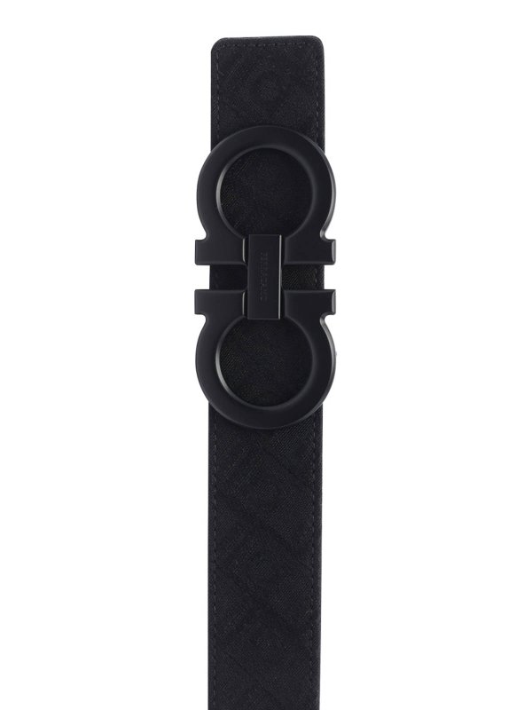 SALVATORE FERRAGAMO: belts online - Reversible Gancini Buckle Belt
