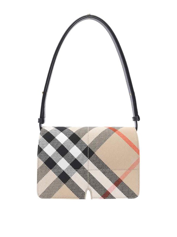 BURBERRY: クロスボディバッグ - クロスボディバッグ - ベージュ