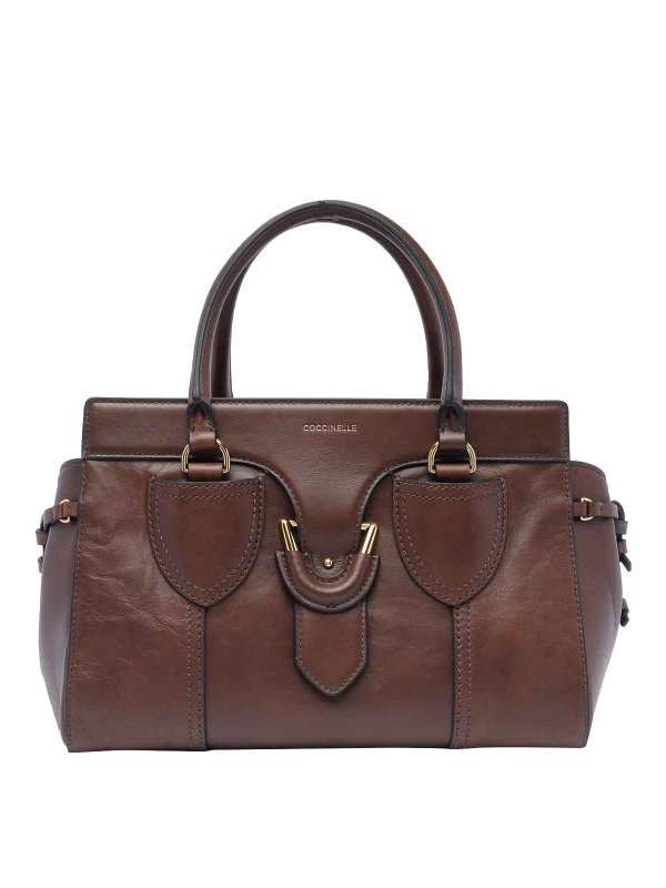 COCCINELLE: Handtaschen - Shopper - Braun