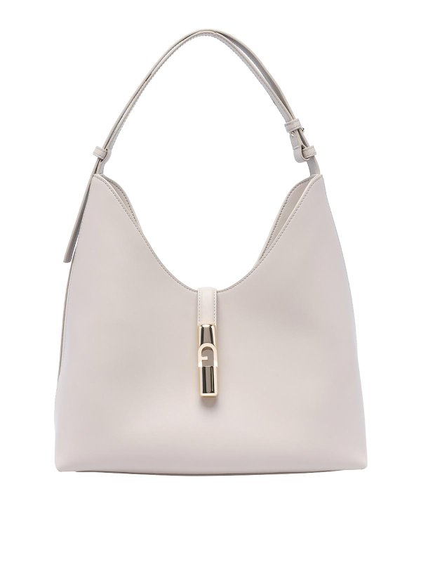 FURLA: borse a tracolla - Borsa Hobo Goccia Media