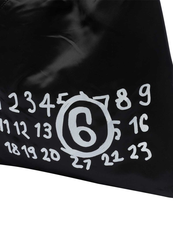 トートバッグ - 黒 shop online: MM6 MAISON MARGIELA