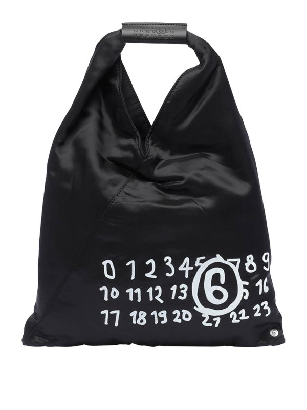 MM6 MAISON MARGIELA: クロスボディバッグ - クロスボディバッグ - 黒