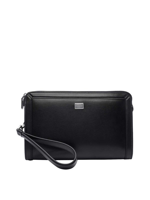 DOLCE & GABBANA: Bolso clutch - Bolso Clutch - Negro