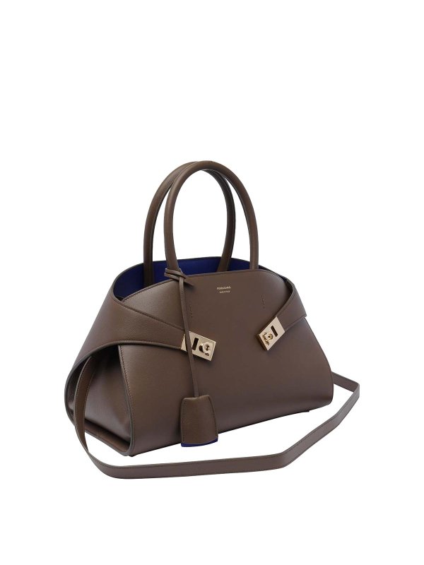 SALVATORE FERRAGAMO: トートバッグ online - トートバッグ - ブラウン