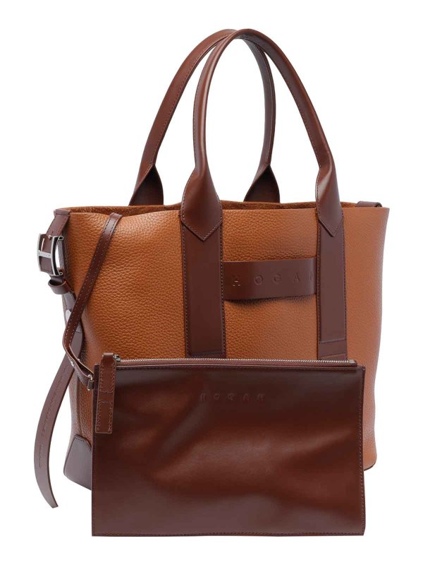 クロスボディバッグ - ブラウン shop online: HOGAN