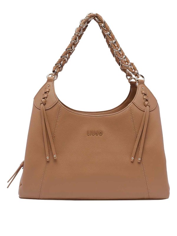 Liu Jo: クロスボディバッグ - クロスボディバッグ - ベージュ