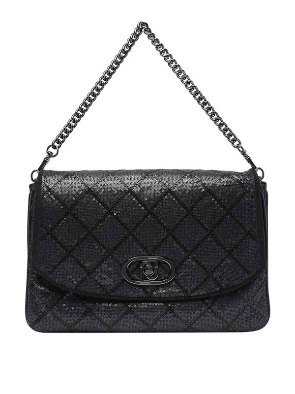 Liu Jo: cross body bags - Large Logo Messenger Bag