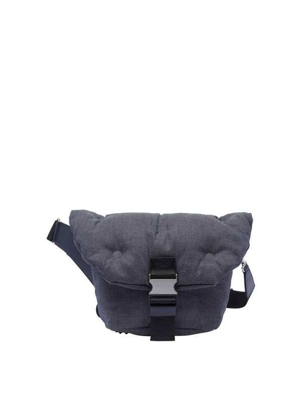 Maison Margiela: クロスボディバッグ - クロスボディバッグ - ブルー