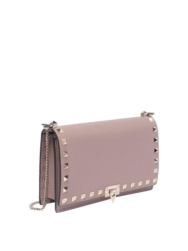 VALENTINO GARAVANI: クロスボディバッグ online - クロスボディバッグ - ベージュ