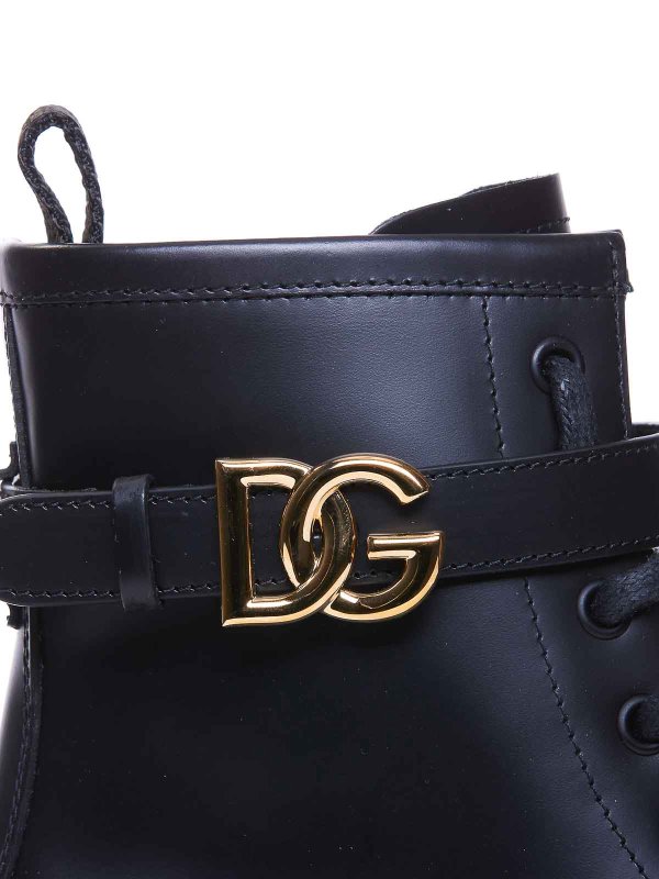 The Best Shops DOLCE & GABBANA: Stiefeletten - Stiefeletten - Schwarz