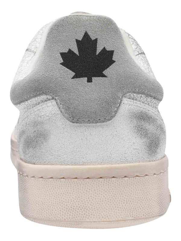 スニーカー - 白 shop online: DSQUARED2