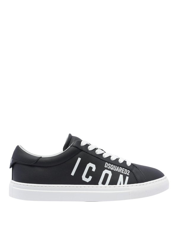 DSQUARED2: trainers - Icon Logo Sneakers
