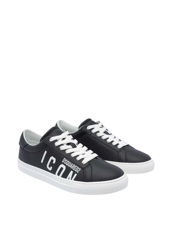DSQUARED2: trainers online - Icon Logo Sneakers