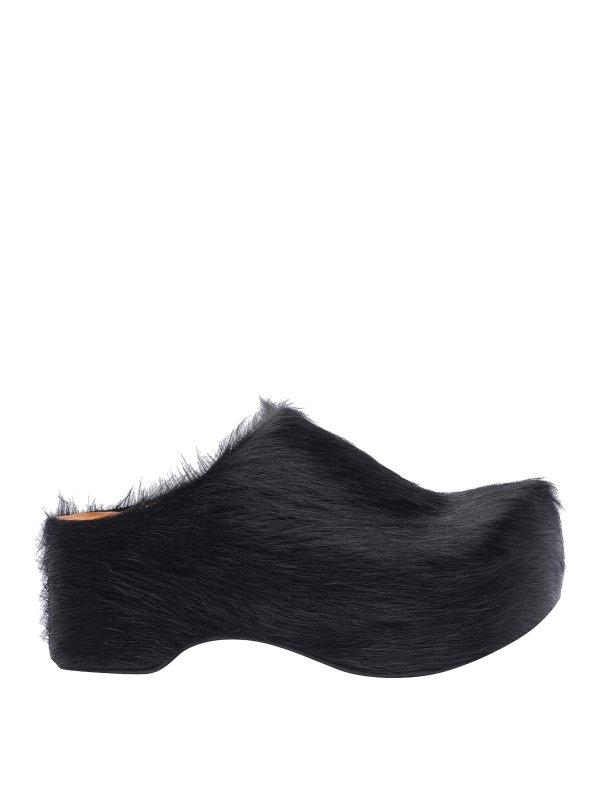 Marni: Mules - Mules - Noir