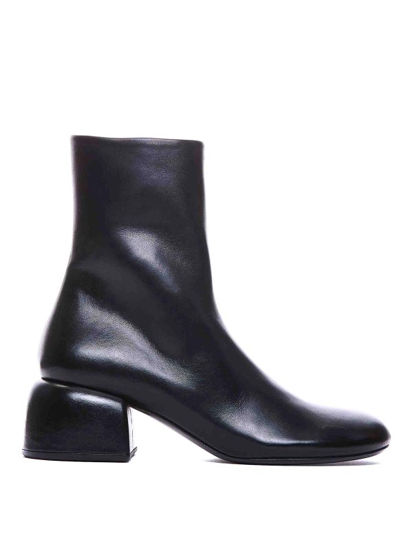 Marsèll: ankle boots - Black Basata Booties