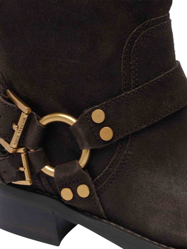 Stivali da moto Crosby marroni shop online: Michael Michael Kors