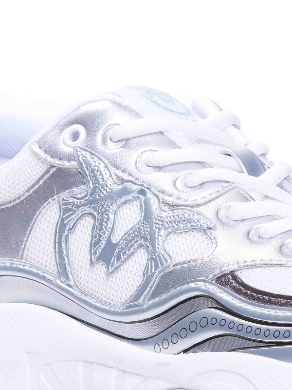 The Best Shops Pinko: sneakers - Scneaker Glammy 04 color argento