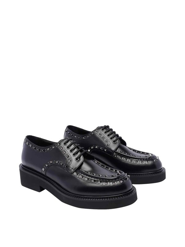 VALENTINO GARAVANI: Clásicos online - Zapatos Clásicos - Negro