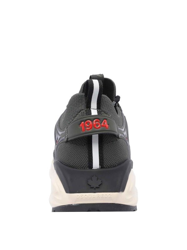 スニーカー - 緑 shop online: DSQUARED2