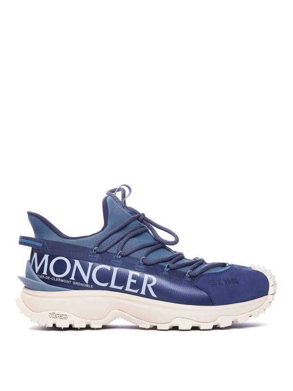 MONCLER: スニーカー - スニーカー - ブルー