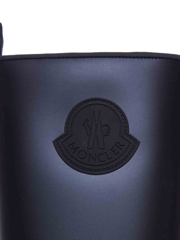 Stivali da pioggia alti Kickstram neri shop online: MONCLER