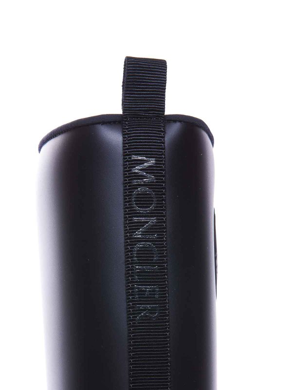 MONCLER buy online Stivali da pioggia alti Kickstram neri