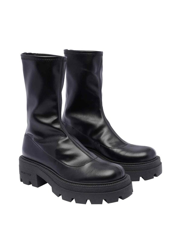 SERGIO ROSSI: ブーティー online - アンクルブーツ - 黒