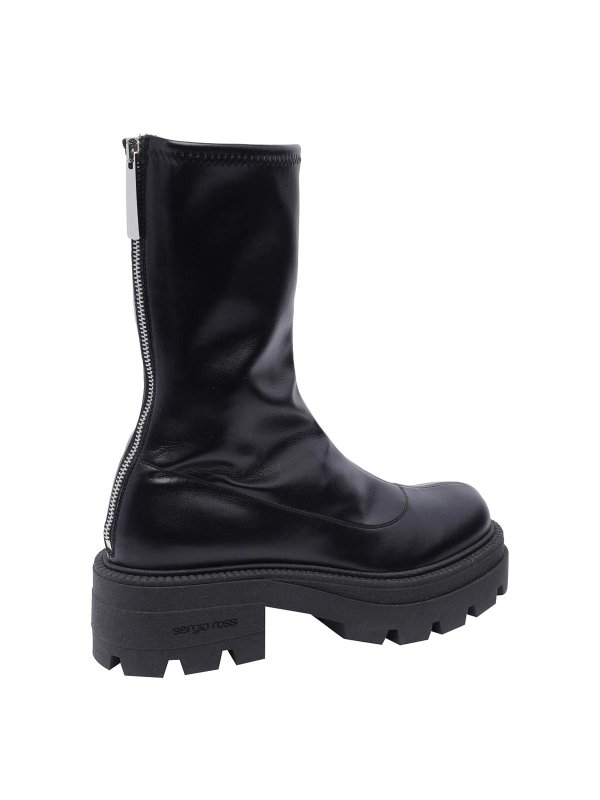 The Best Shops SERGIO ROSSI: ブーティー - アンクルブーツ - 黒