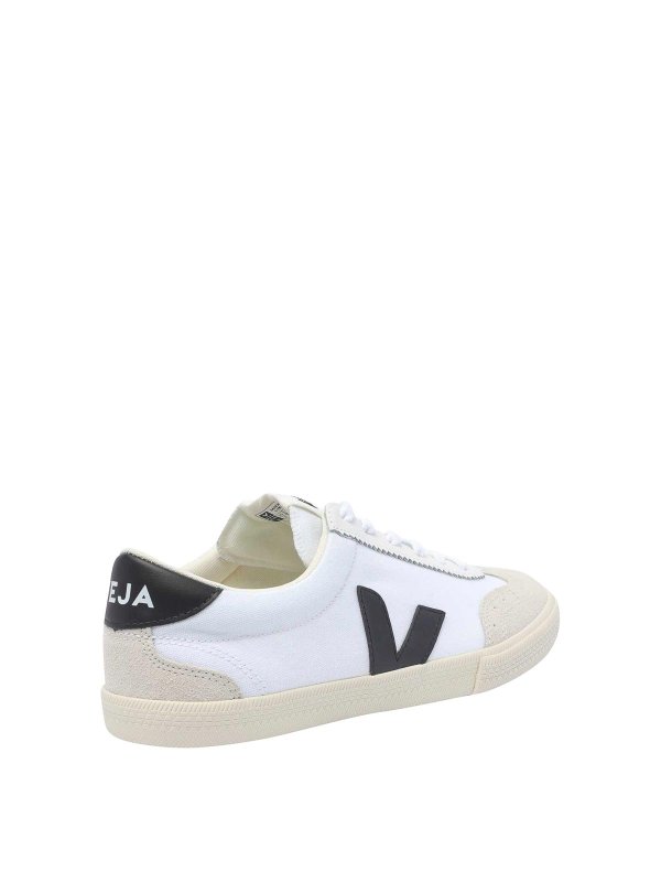 The Best Shops VEJA: sneakers - Scneaker in tela bianca Volley