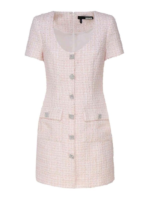 ROTATE Birger Christensen: Vestidos media pierna - Vestido Midi - Verde