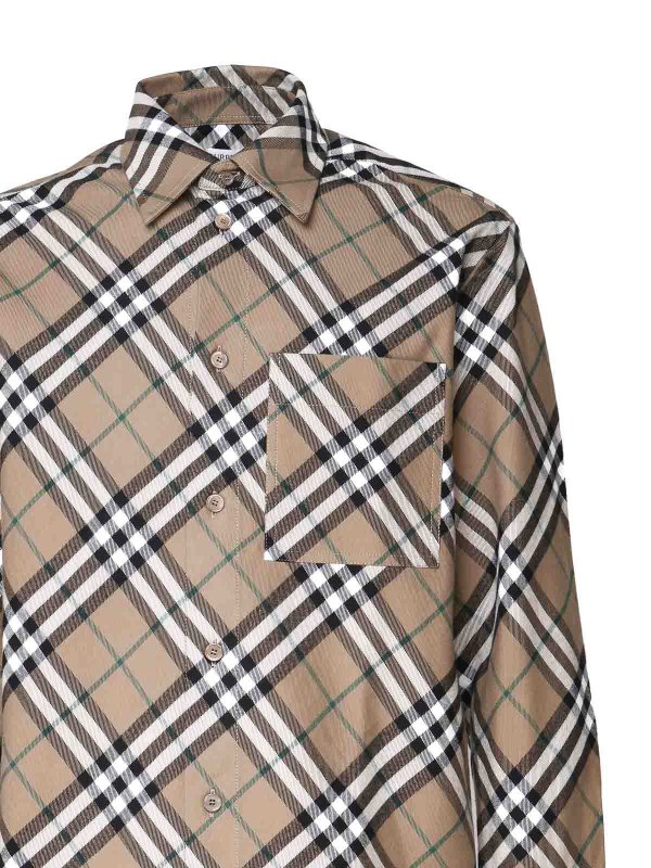 The Best Shops BURBERRY: Chemises - Chemise - Beige
