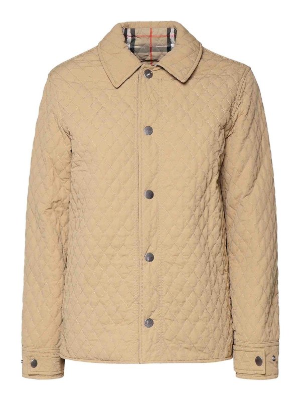 BURBERRY: Chaquetas casual - Chaqueta Casual - Beis