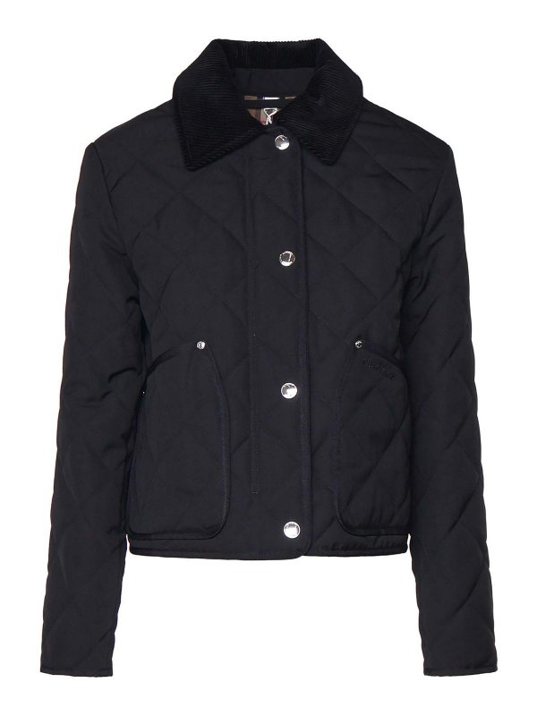 BURBERRY: casual jackets - Quilted Jacket