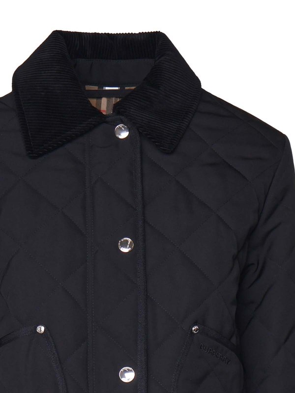 The Best Shops BURBERRY: casual jackets - Quilted Jacket