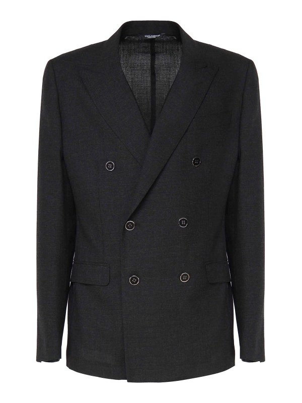 DOLCE & GABBANA: blazers - Double Breasted Blazer