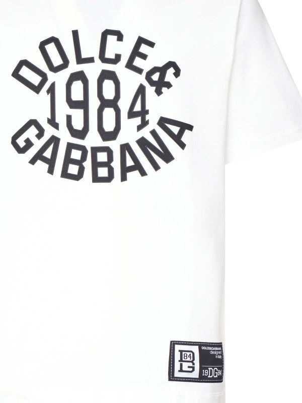 The Best Shops DOLCE & GABBANA: T-shirts - T-Shirt - Weiß