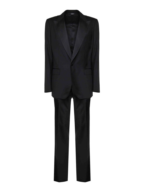DOLCE & GABBANA: フォーマルスーツ - フォーマルスーツ - 黒