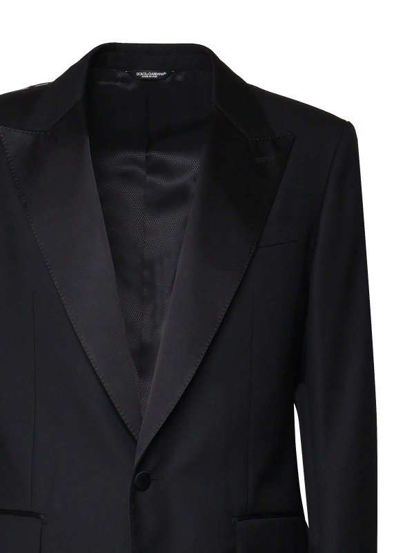 The Best Shops DOLCE & GABBANA: フォーマルスーツ - フォーマルスーツ - 黒