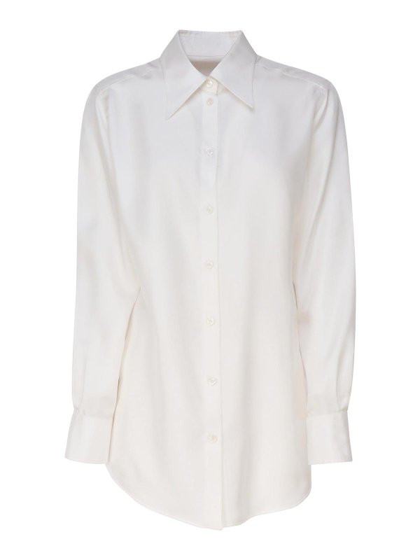 DOLCE & GABBANA: シャツ - シャツ - 白