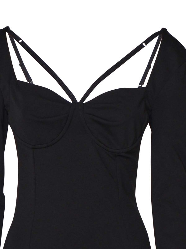 The Best Shops DOLCE & GABBANA: ニーレングスドレス - 膝丈ドレス - 黒