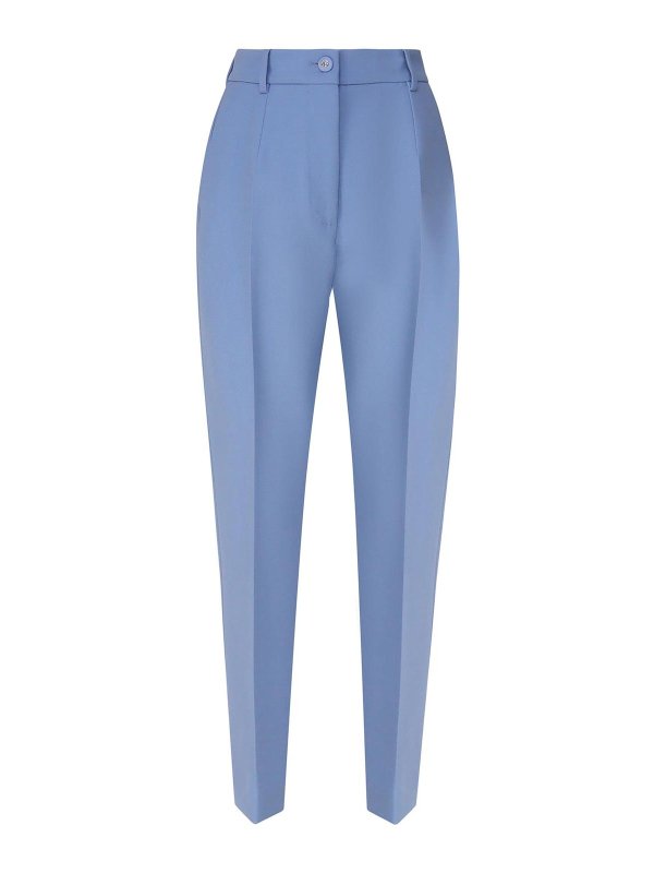 DOLCE & GABBANA: カジュアルトラウザー - カジュアルパンツ - ライトパープル