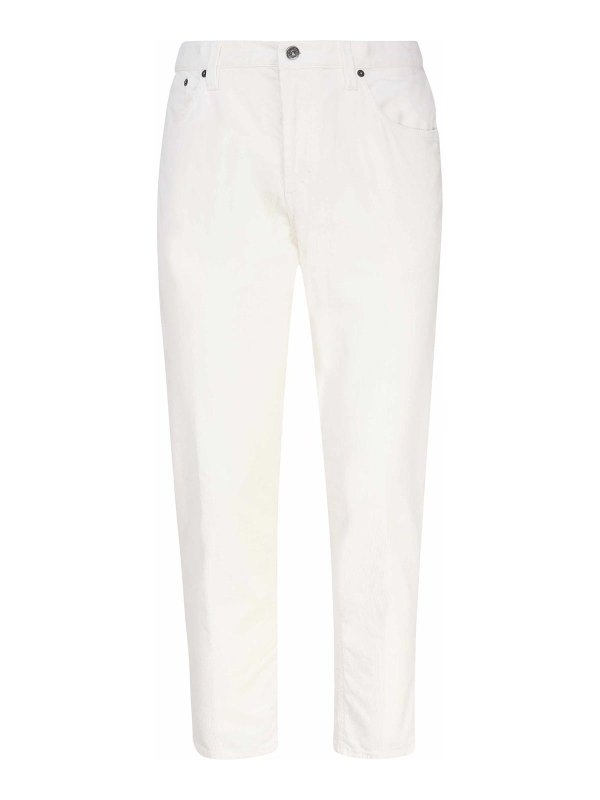 DONDUP: Casual Hosen - Casual Hose - Weiß