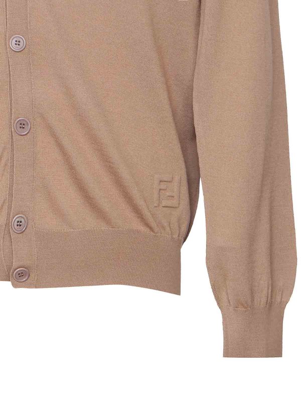 The Best Shops FENDI: cardigans - Cardigan In Light Wool