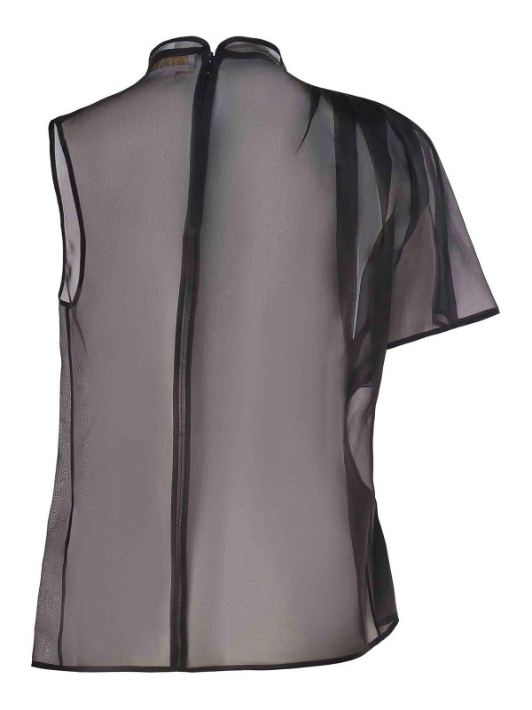 GENNY: Tops & Tank tops online - Asimmetrical Top In Silk