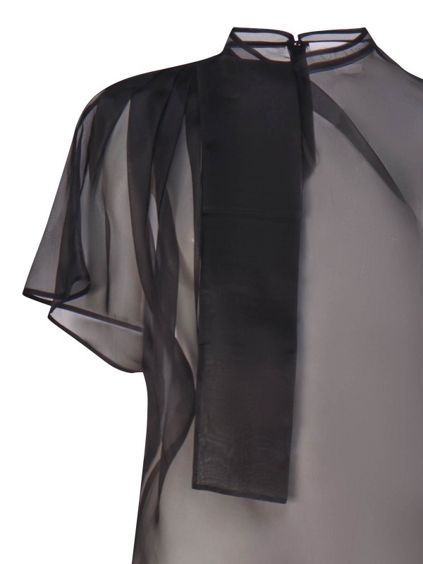 The Best Shops GENNY: Tops & Tank tops - Asimmetrical Top In Silk