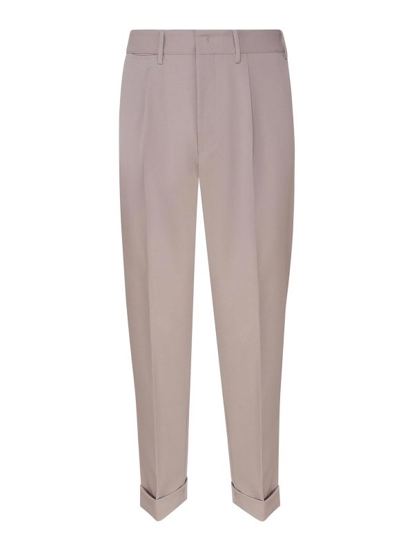 Mauro Grifoni: casual trousers - Risvolto Trousers