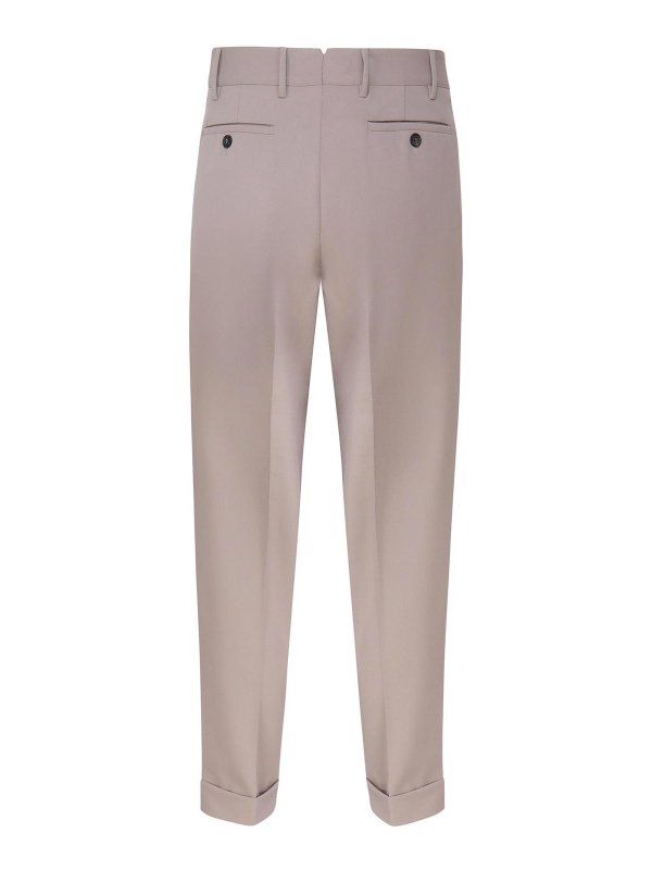 Mauro Grifoni: casual trousers online - Risvolto Trousers