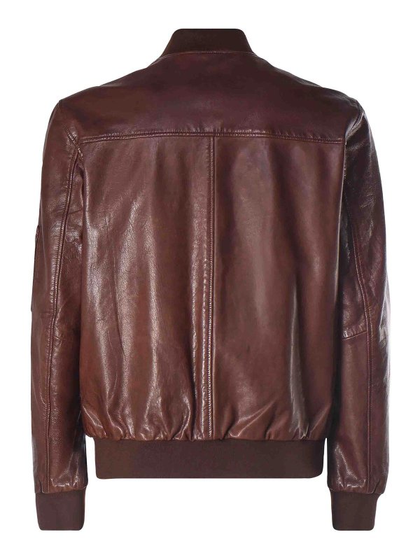 Mauro Grifoni: leather jacket online - Letaher Jacket