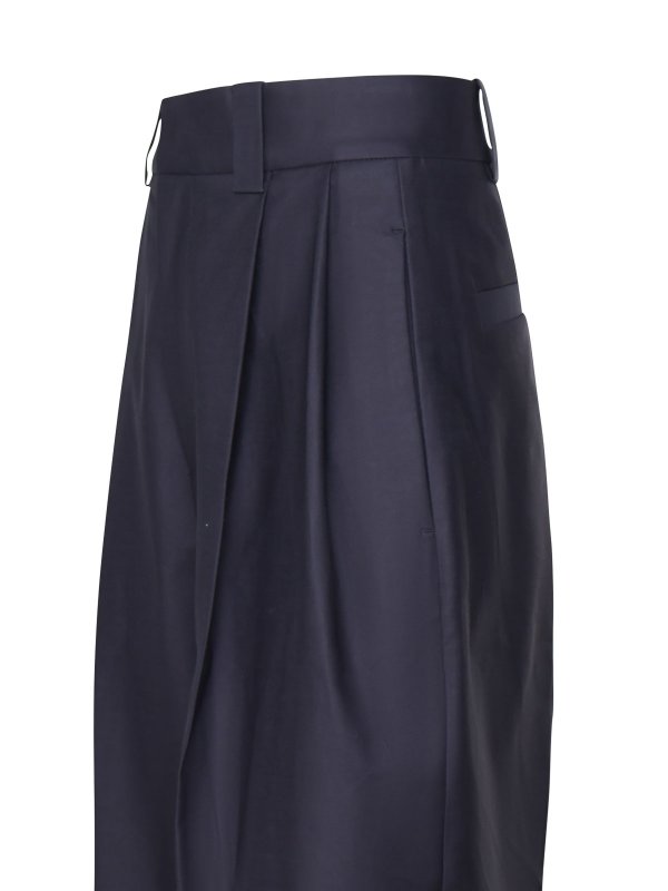 The Best Shops JACQUEMUS: カジュアルトラウザー - カジュアルパンツ - ブルー