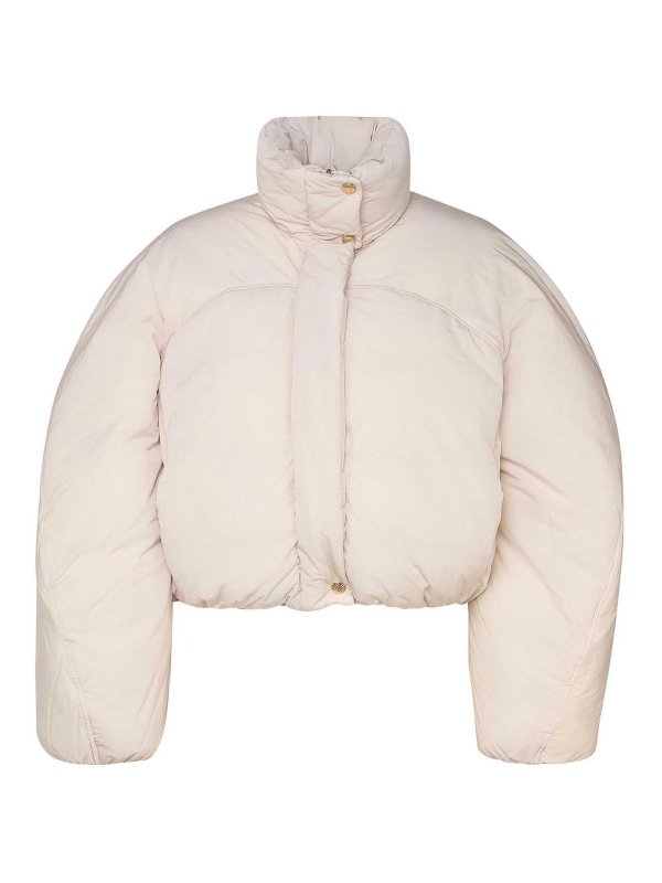 JACQUEMUS: casual jackets - La Doudoune Courte Caraco Down Jacket